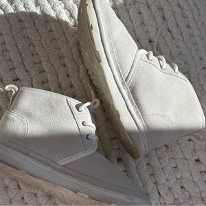 UGG White Neumel Boots